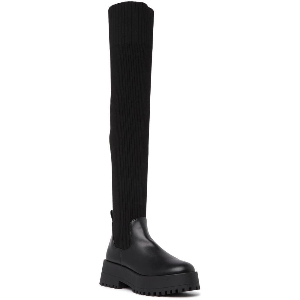 Scoopp Knit Over The Knee Boot